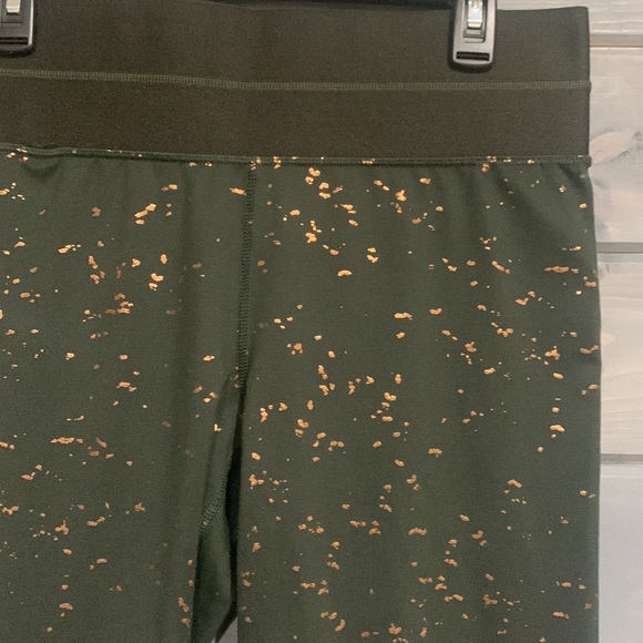Green and copper flecked leggings - Picture 2 of 7